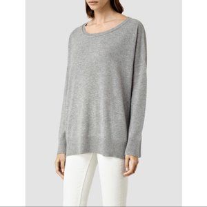 All Saints 100% Cashmere Char Jumper
